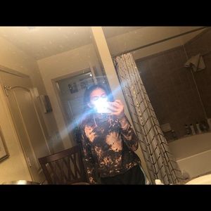 earthbound tiedie cropped hoodie